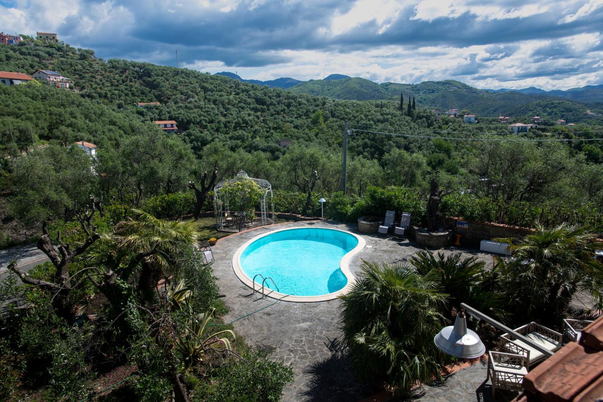 277 - Il Frantoio Della Marchesa - Giardino E Piscina Nel Verde Di Sestri Levante Dış mekan fotoğraf