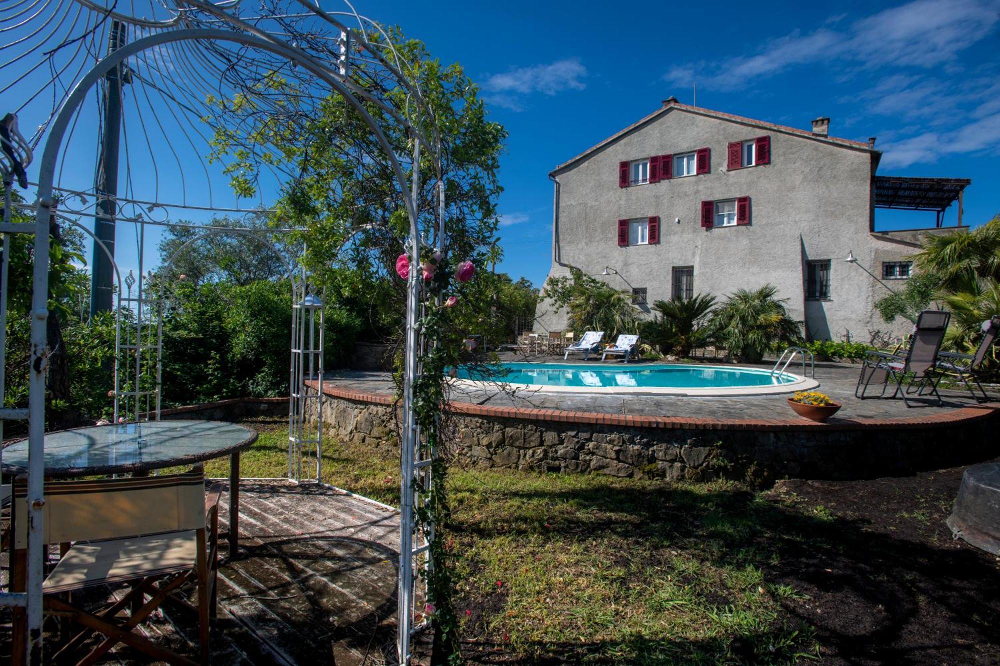 277 - Il Frantoio Della Marchesa - Giardino E Piscina Nel Verde Di Sestri Levante Dış mekan fotoğraf