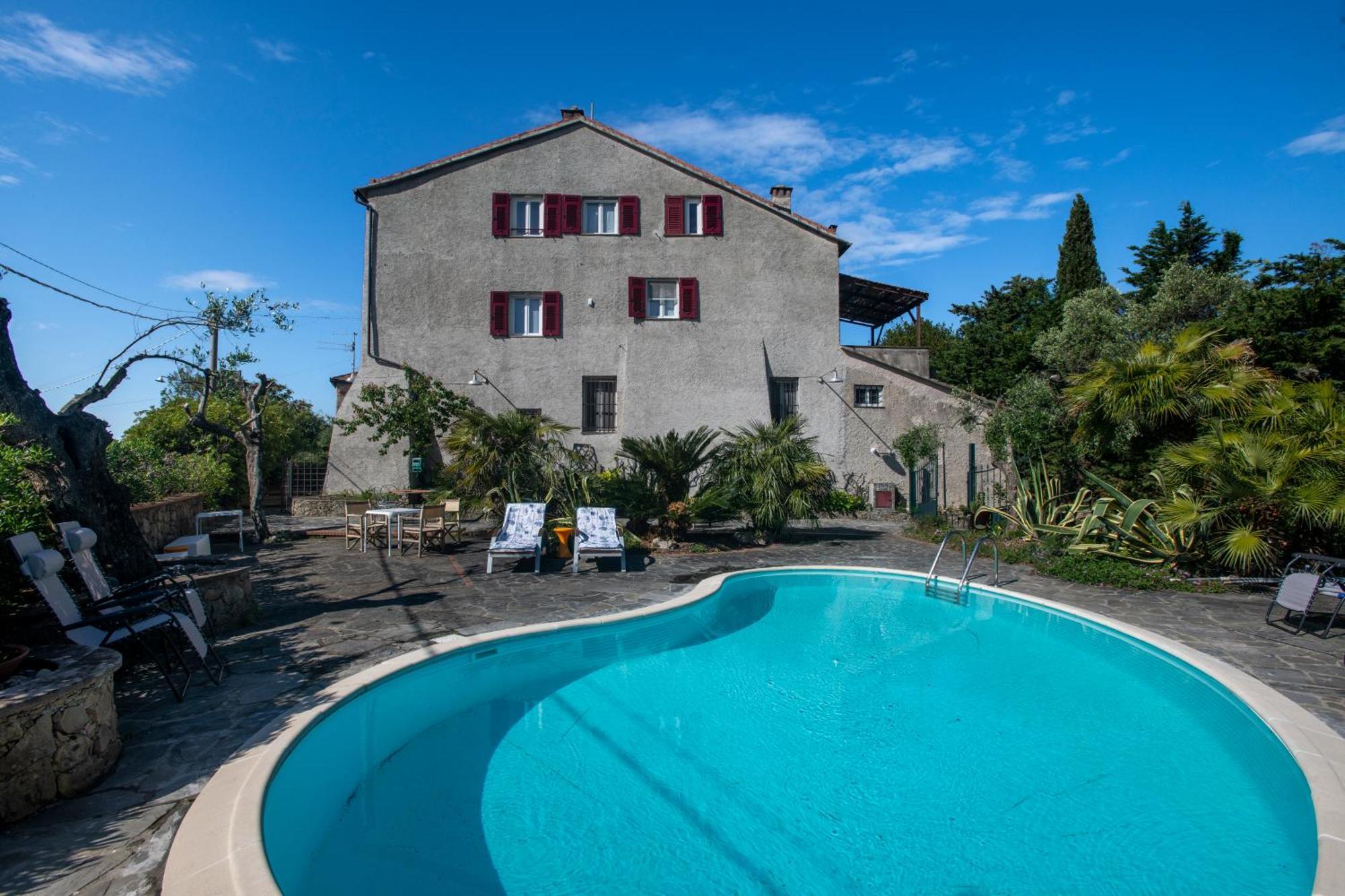 277 - Il Frantoio Della Marchesa - Giardino E Piscina Nel Verde Di Sestri Levante Dış mekan fotoğraf
