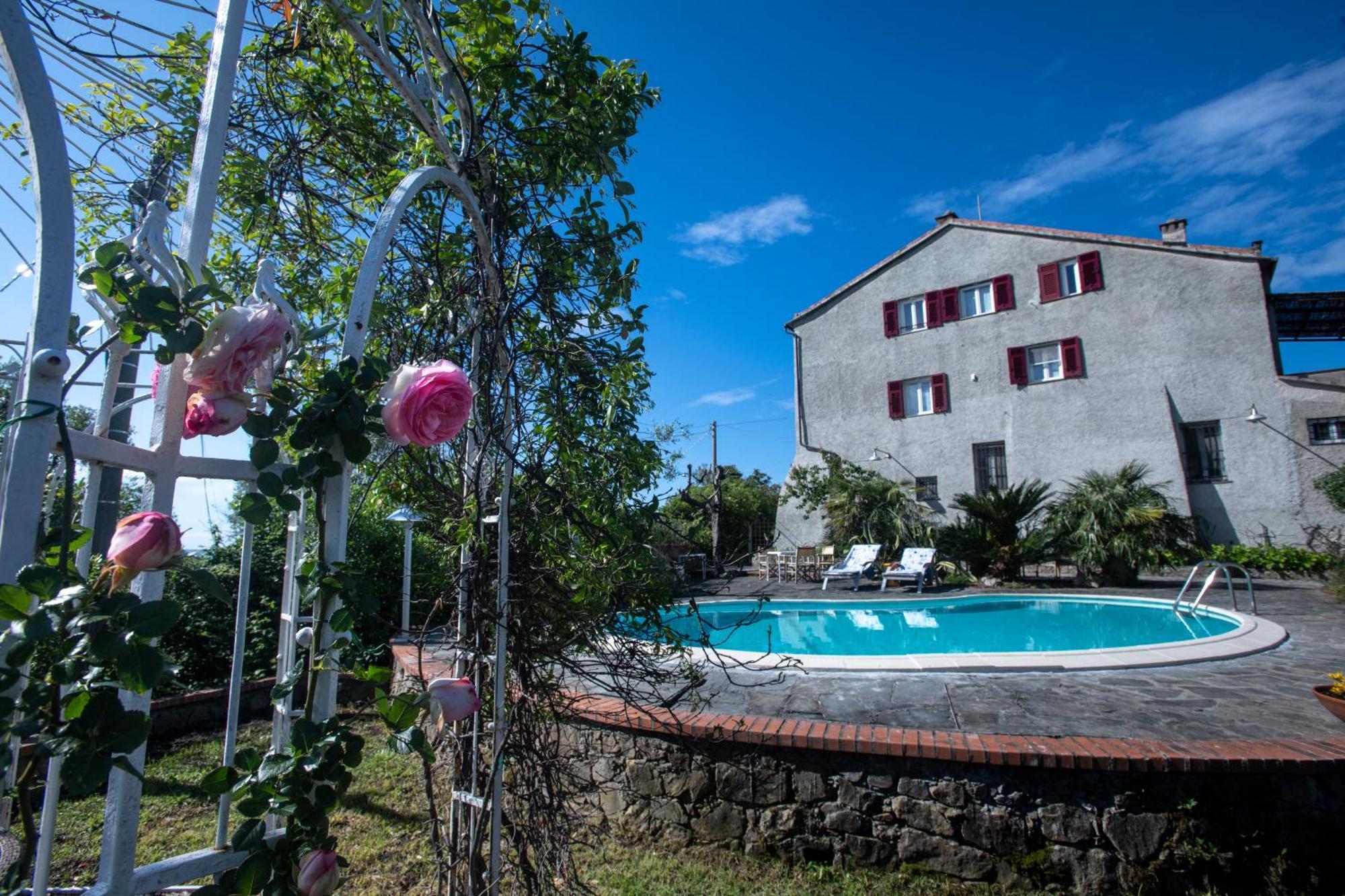 277 - Il Frantoio Della Marchesa - Giardino E Piscina Nel Verde Di Sestri Levante Dış mekan fotoğraf
